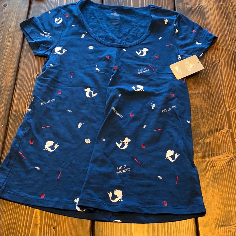 NWT Disney little mermaid shirt